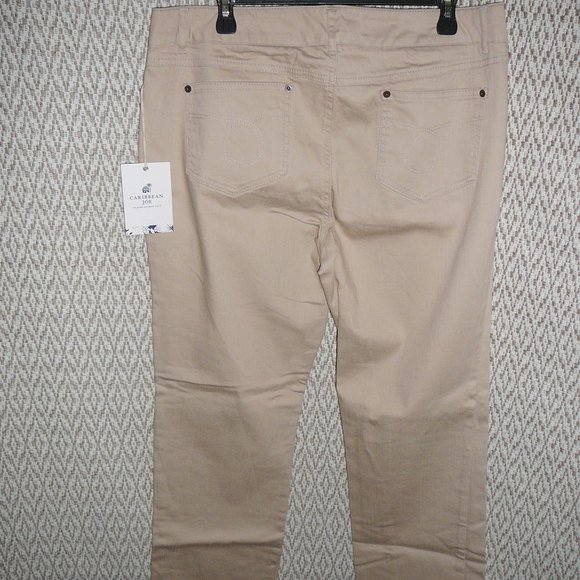 Caribbean Joe Casual Pants Jeans 14 NWT - Picture 8 of 9